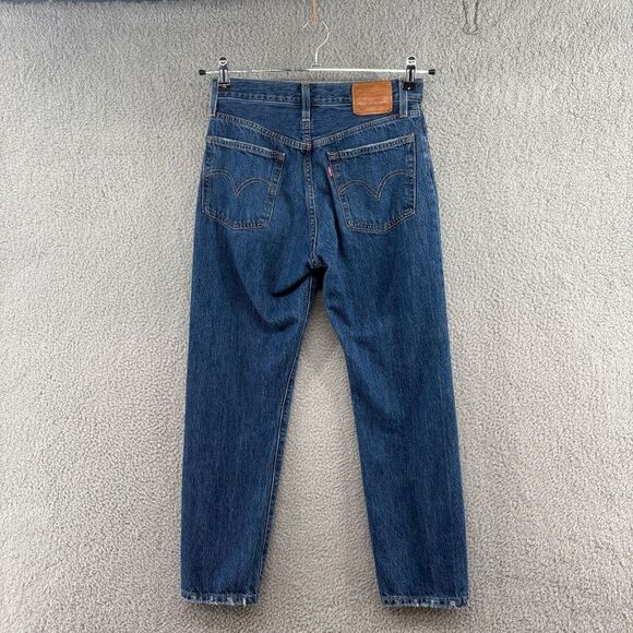 Levi's Premium 501® ORIGINAL CROPPED WOMEN'S JEANS size 26X26 - Picture 3 of 16